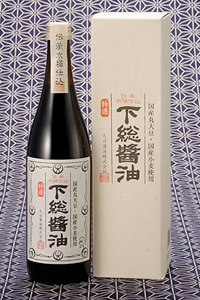 下総醤油 720ml×1本入り　箱入り